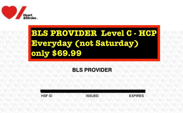 BLS PROVIDER Course (blended)