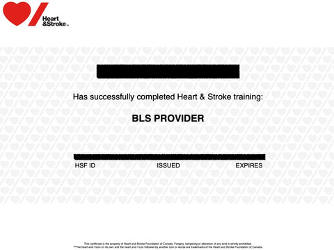 BLS (HCP) Provider Course or BLS RECERT Course (BLENDED)