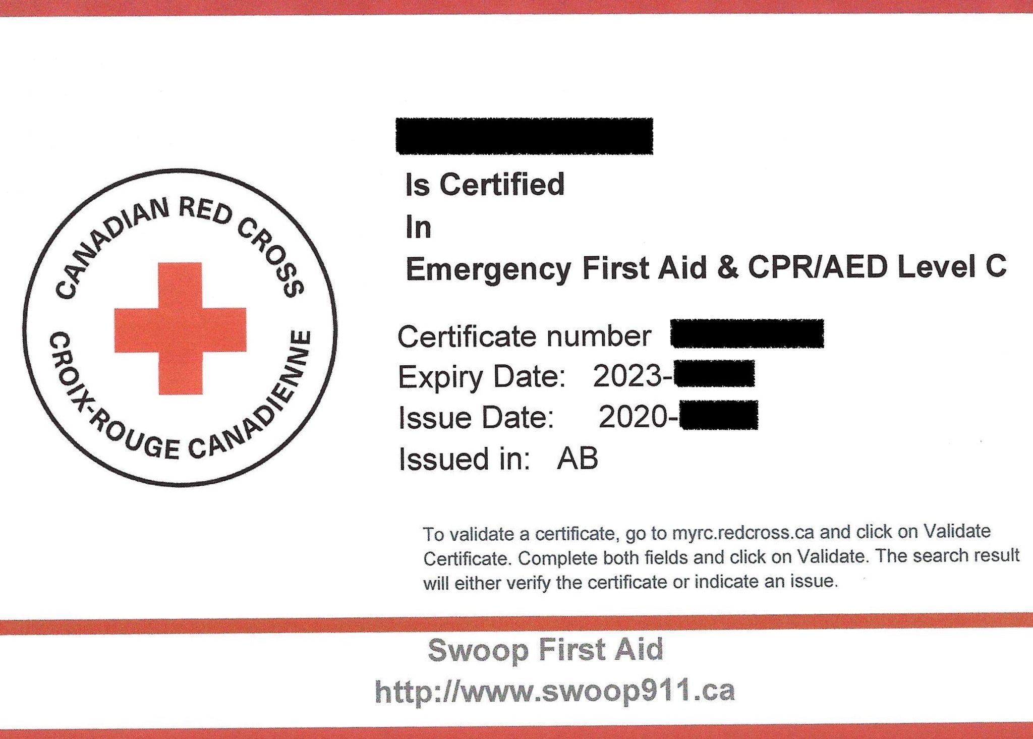 EMERGENCY First Aid Course (BLENDED) w/ CPR/AED